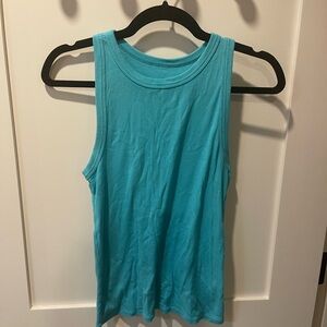 a new day Turquoise Tank Top